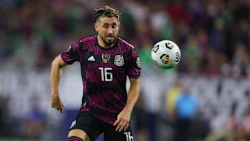 El jugador mexicano Héctor Miguel Herrera.